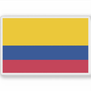 Pegatina Bandera de Colombia