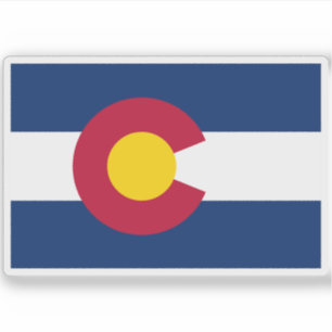 Pegatina Bandera de Colorado