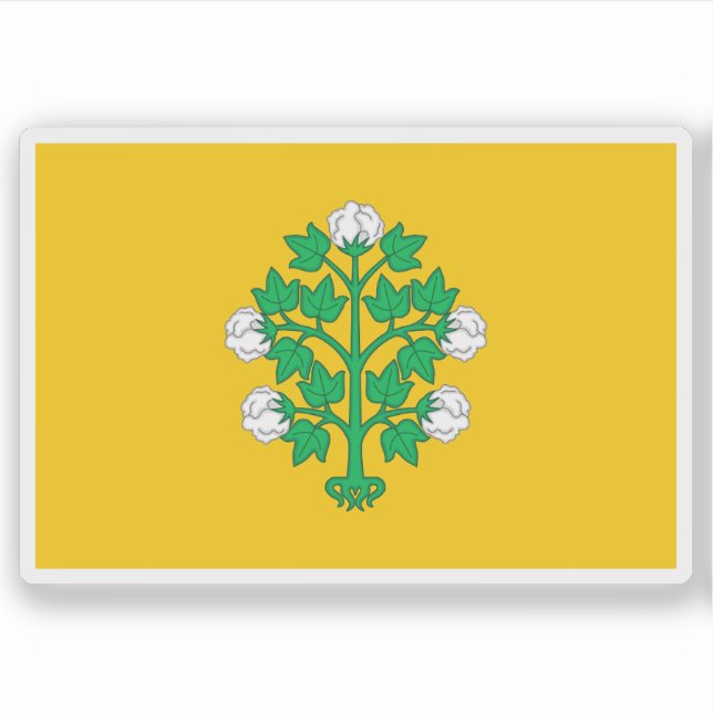 Pegatina Bandera de Cospicua (Bormla), Malta (Anverso)