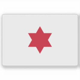 Pegatina Bandera de Costa Rica (1823-1824)