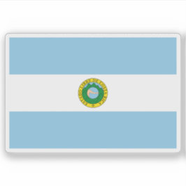 Pegatina Bandera de Costa Rica (1842-1848)