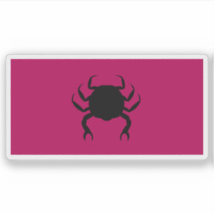 Pegatina Bandera de Courland (Armada), República de Gambia