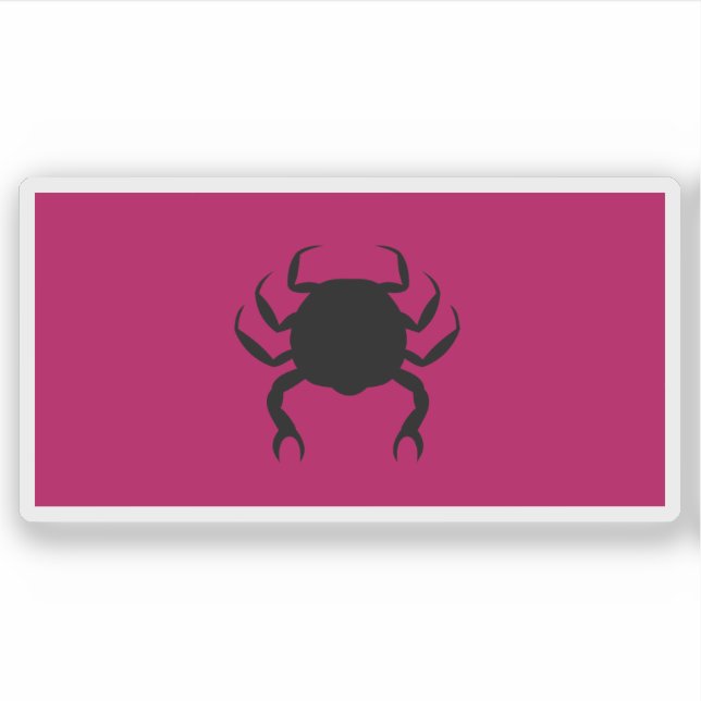 Pegatina Bandera de Courland (Armada), República de Gambia (Anverso)