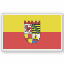 Pegatina Bandera de Dessau-Roßlau, Alemania