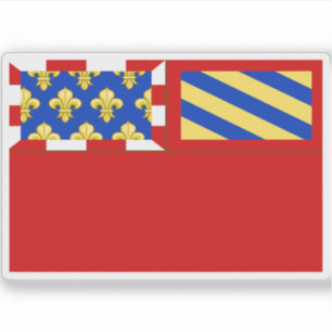 Pegatina Bandera de Dijon