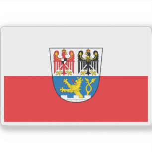 Pegatina Bandera de Erlangen, Alemania