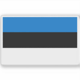 Pegatina Bandera de Estonia
