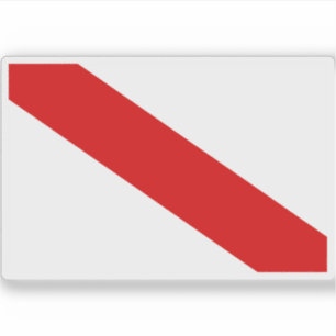 Pegatina Bandera de Estrasburgo