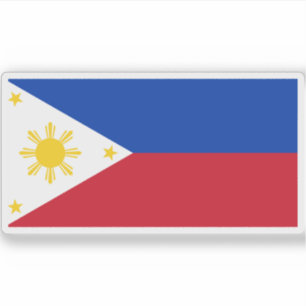 Pegatina Bandera de Filipinas