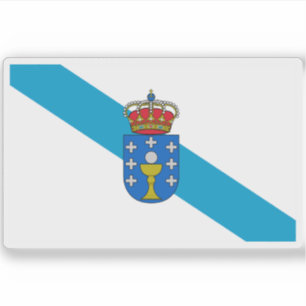 Pegatina Bandera de Galicia