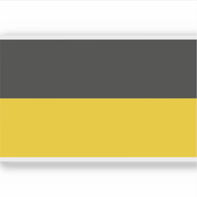 Pegatina Bandera de Gera, Alemania (Anverso)