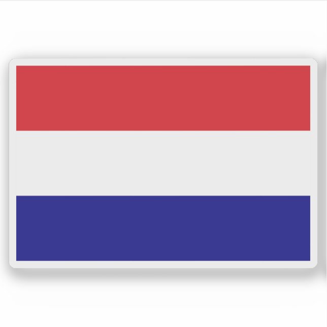 Pegatina Bandera de Guaranda, Ecuador (Anverso)