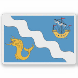Pegatina Bandera de Gżira, Malta