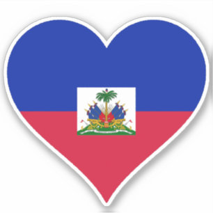 Pegatina Bandera de Haití