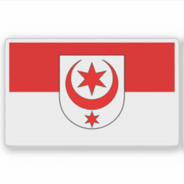 Pegatina Bandera de Halle (Saale), Alemania