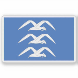 Pegatina Bandera de Haugesund