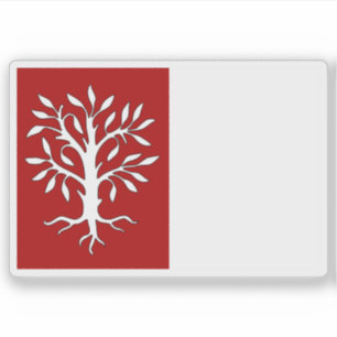 Pegatina Bandera de Herentals, Bélgica