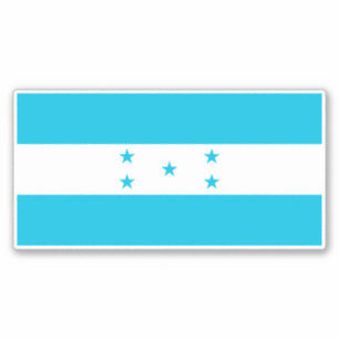 Pegatina Bandera de Honduras