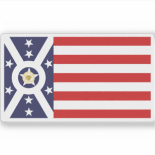Pegatina Bandera de Indianápolis, Indiana (1915-1963)