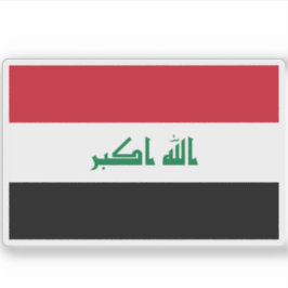 Pegatina Bandera de Iraq