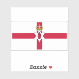Pegatina Bandera de Irlanda del Norte