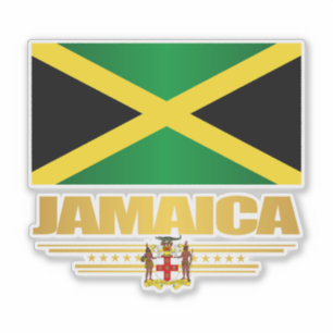 Pegatina Bandera de Jamaica