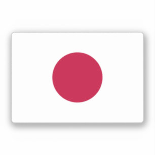 Pegatina Bandera de Japón