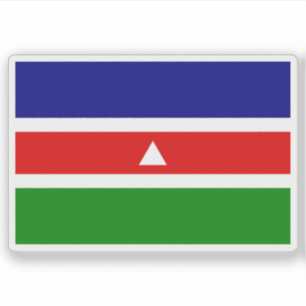 Pegatina Bandera de Juiz de Fora, Brasil