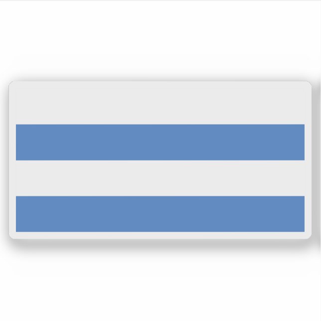 Pegatina Bandera de Kärdla, Estonia (Anverso)