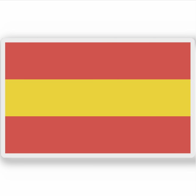 Pegatina Bandera de Karlsruhe, Alemania (Anverso)