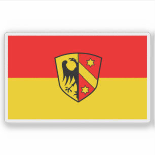 Pegatina Bandera de Kaufbeuren, Alemania