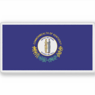 Pegatina Bandera de Kentucky
