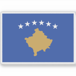 Pegatina Bandera de Kosovo