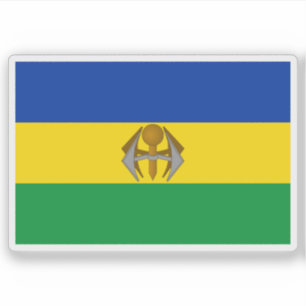 Pegatina Bandera de KwaNdebele, la República de Sudáfrica