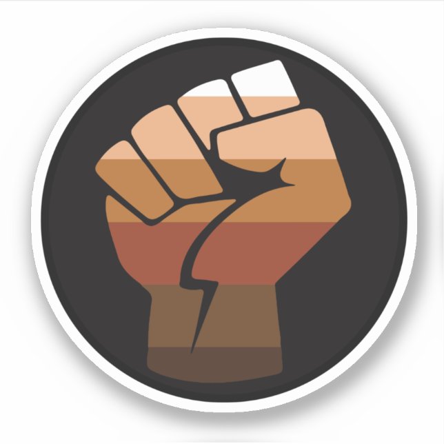 PEGATINA BANDERA DE LA CADENA DE POC (Anverso)