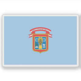 Pegatina Bandera de la ciudad de Chiclayo, Perú