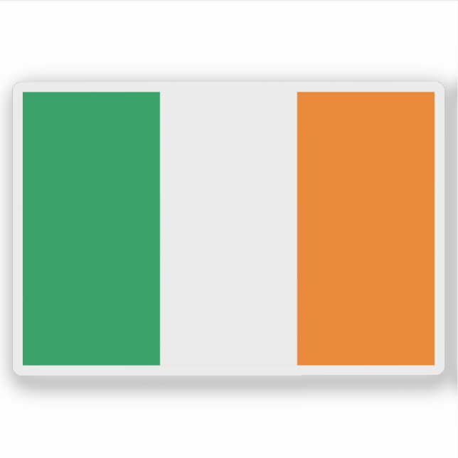 Pegatina Bandera de la ciudad de Chulucanas, Perú (Anverso)