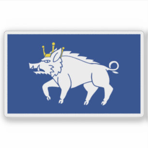 Pegatina Bandera de la ciudad de Kingswinford, Inglaterra