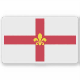 Pegatina Bandera de la ciudad de Lincoln, Inglaterra
