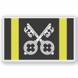 Pegatina Bandera de la ciudad de St Asaph, Gales