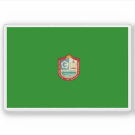 Pegatina Bandera de la ciudad de Sullana, Perú