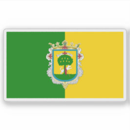 Pegatina Bandera de la ciudad de Zapopan, México