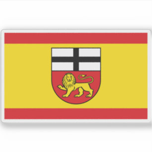 Pegatina Bandera de la ciudad independiente de Bonn
