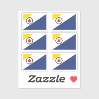 Pegatina Bandera de la colección Bonaire de 6