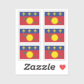 Pegatina Bandera de la colección de Guadalupe de 6