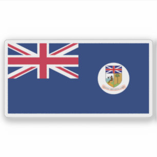 Pegatina Bandera de la Colonia y Protectorado de Sierra Leo