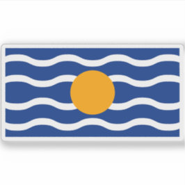 Pegatina Bandera de la Federación de las Indias Occidentale