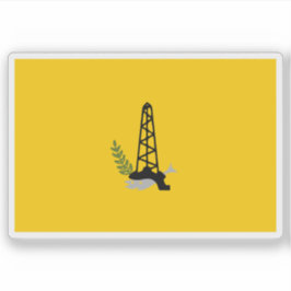 Pegatina Bandera de la gobernación del Sinaí Norte (Nueva),