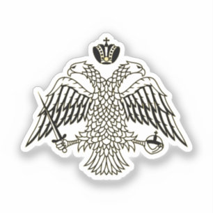 Pegatina Bandera de la Iglesia Ortodoxa Griega