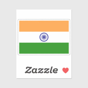Pegatina Bandera de la India